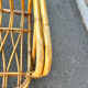 Bonaudi vallauris rattan lounge chair - 1950s/60s