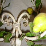 Firenze chandelier leaf decorations - lemons 1970
