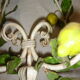 Firenze chandelier leaf decorations - lemons 1970