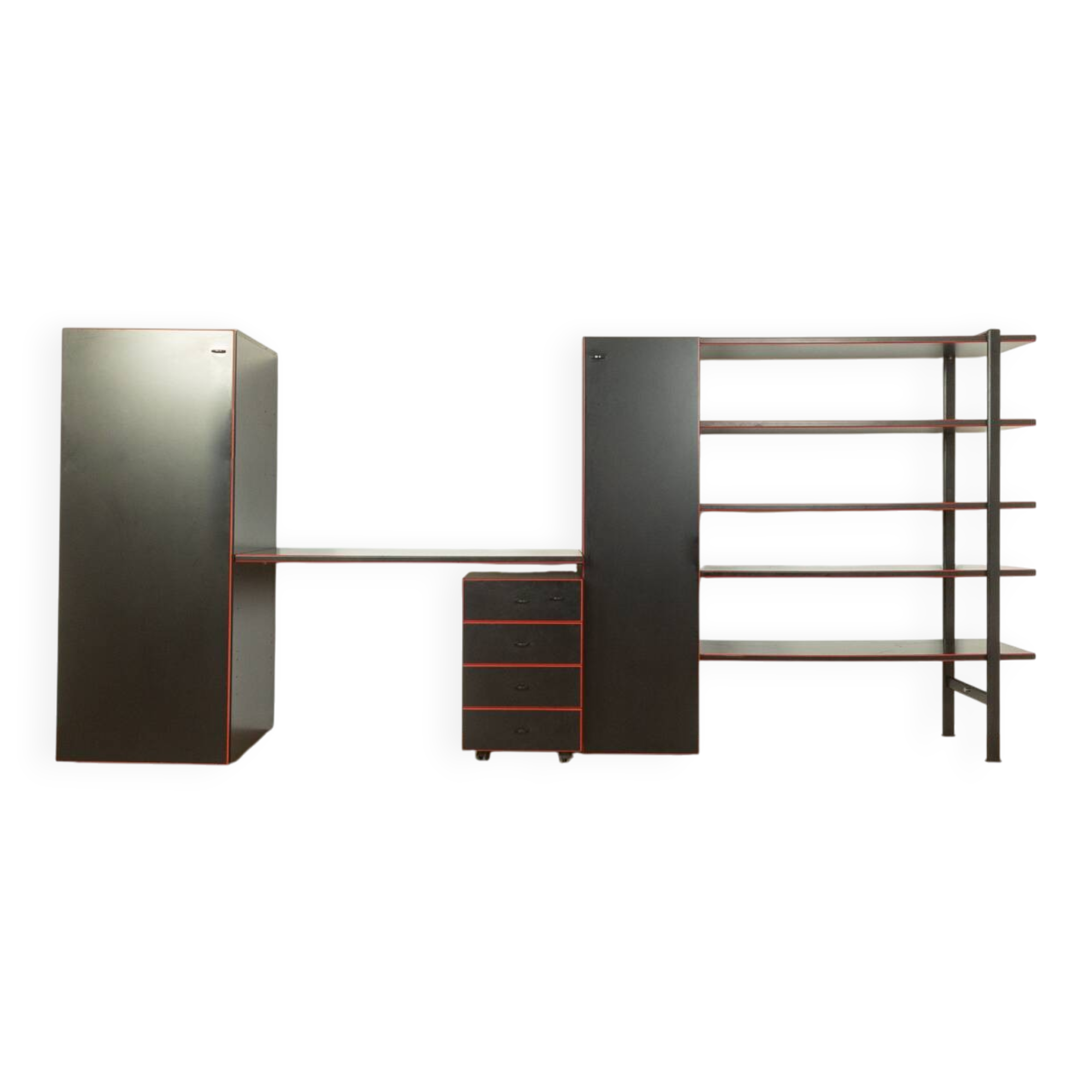Postmodern wall unit by Peter Maly for interlübke, 1980s