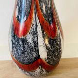 Murano opaline vase Popart 70's
