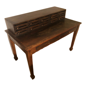 Old desk with drawers