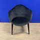 Fauteuil Nuovo Velours Gris - Altassina