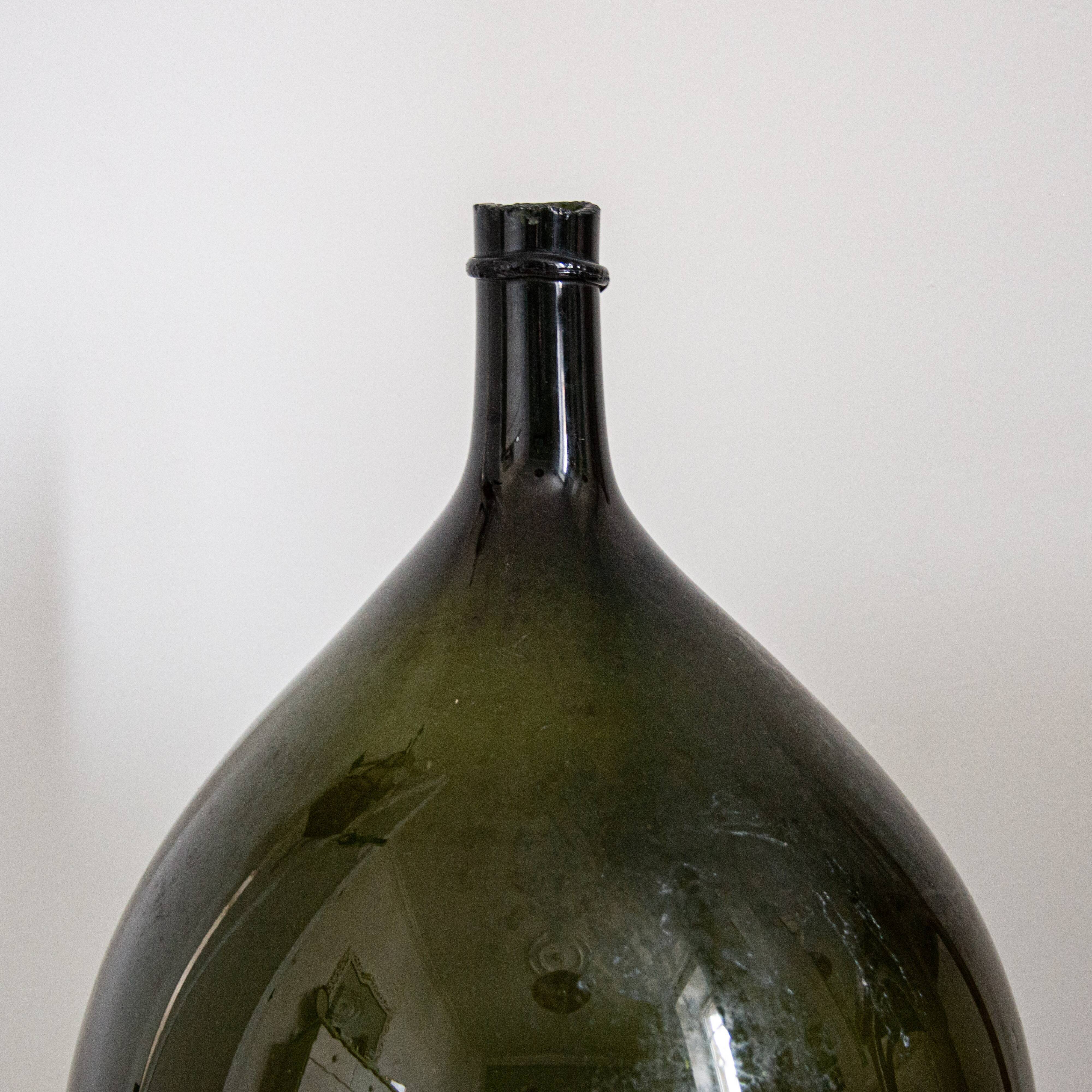 Dame-Jeanne in blown glass 40 liters