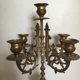 Pair of old candlesticks