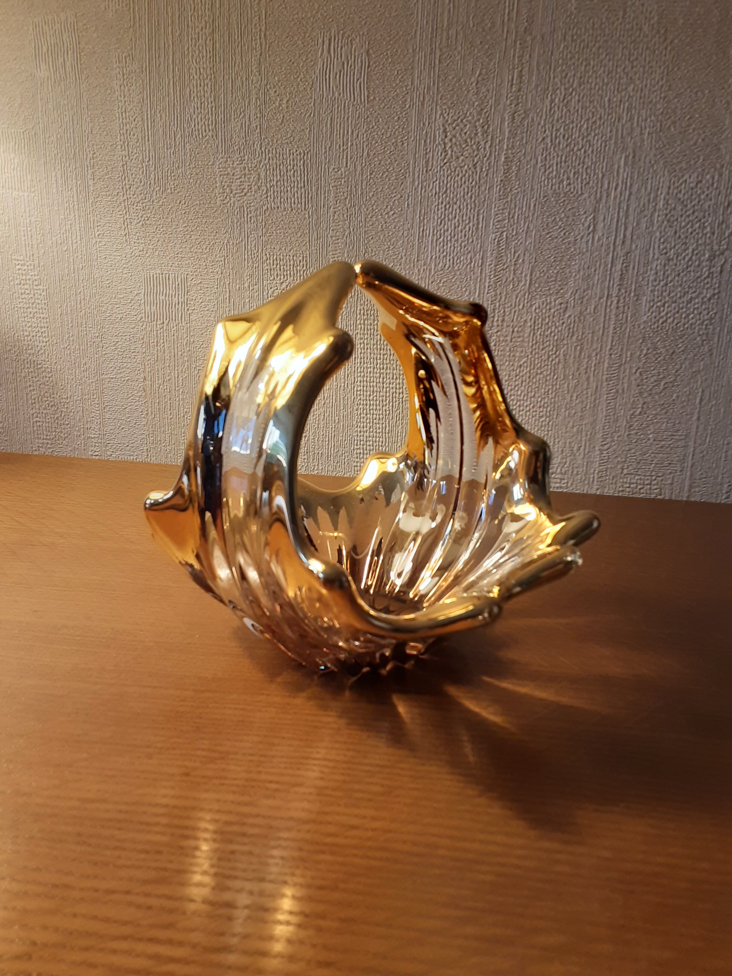 Vide poche Cristal de Bayel années 60 / 70 vintage