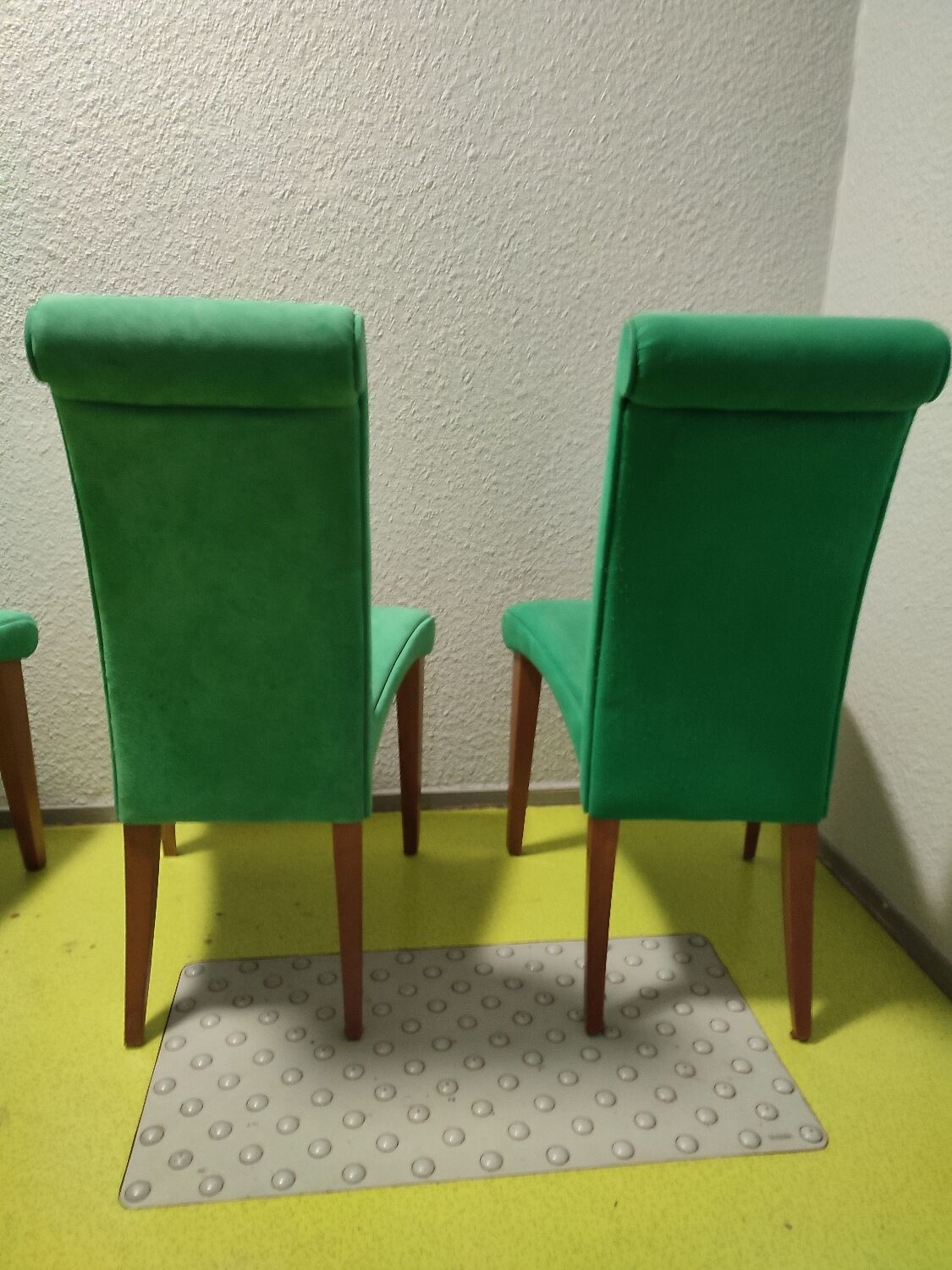 4 chaises Cattelan vintage Italie