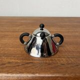 Postmodern Italian plateau for sugar and milk by Michael Graves for Alessi, 1980s, set of 3.