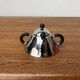 Postmodern Italian plateau for sugar and milk by Michael Graves for Alessi, 1980s, set of 3.