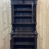 2-part Renaissance oak sideboard, 19th century work