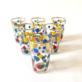 Vintage orangeade set, BVB France, 1970s