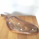 Brutalist fruit cut vintage art-popular in solid wood