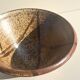 Japanese stoneware bowl in the Japandi style, signed.