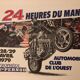 Affiche originale Prévost 24 Heures du Mans Moto 1979