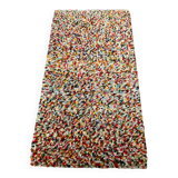 Vintage woven wool rug