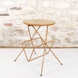 Table d'appoint porte-revues vintage