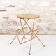 Vintage magazine rack side table