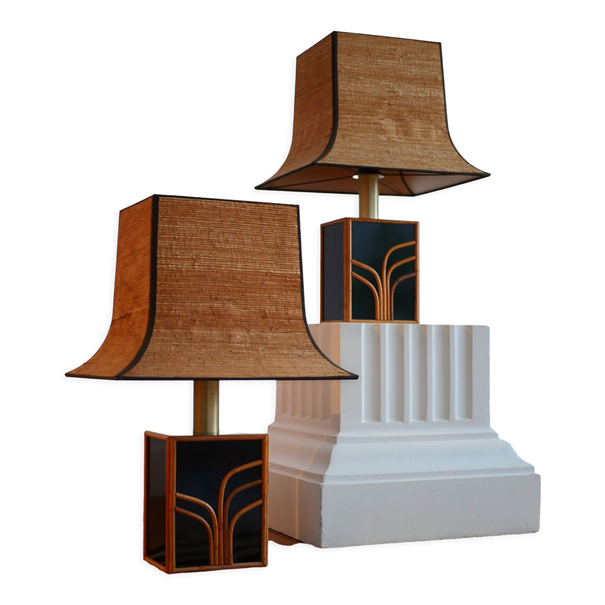 Pair of vintage lamps