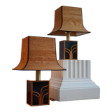 Pair of vintage lamps