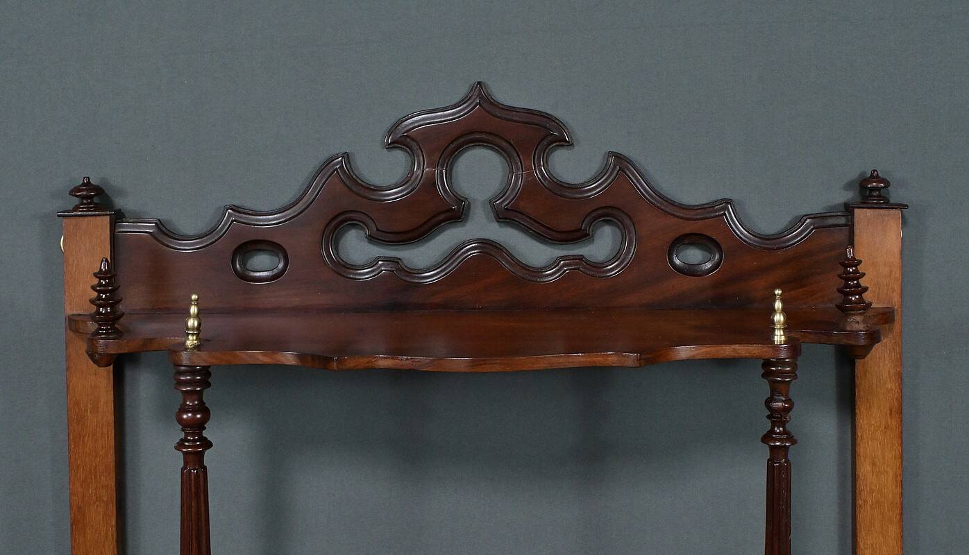 Mahogany Wall Shelf, Louis-Philippe Period – Mid-19th Century