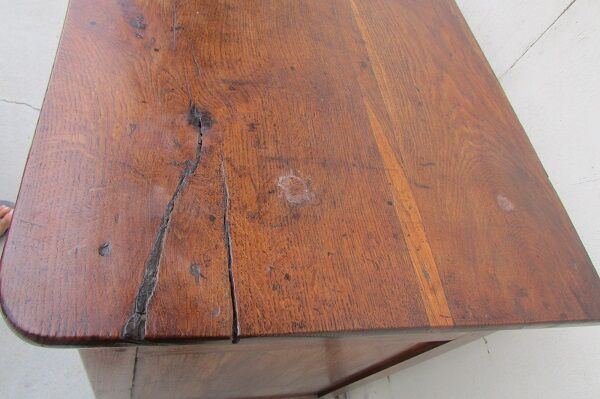 Chest 3 drawers, 2 doors in solid oak