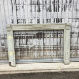Old fireplace surround