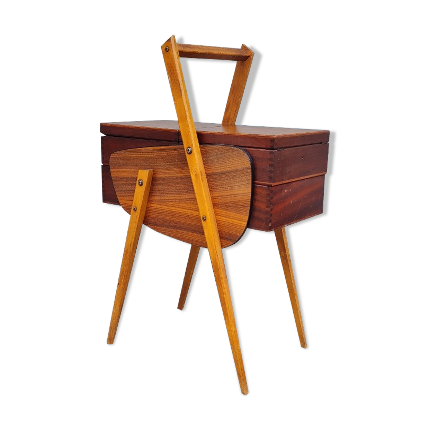 Vintage compass foot worker