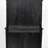 Ceremonial showcase in blackened pearwood, Napoleon III period - 1850