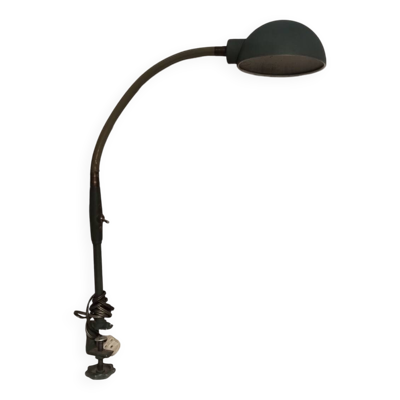 Lampe industrielle d'atelier vintage
