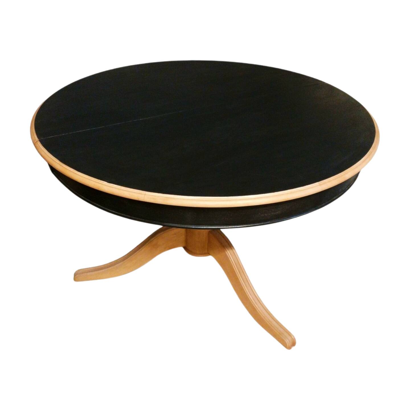 Table ronde pied central