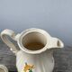 Digoin ceramic teapot with flowers