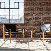 Safari Chair Set by Arne Norell for Arne Norell Ab Sweden, 1960s