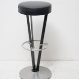 Set of 3 designer bar stools 1980 akaba