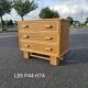 Commode vintage rotin bambou style art déco