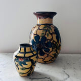 Large decorative vase signed