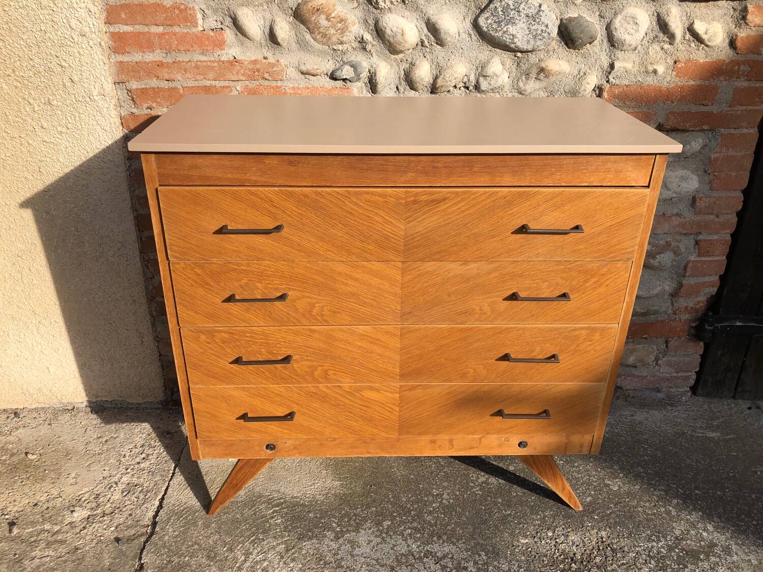 Revamped vintage chest of drawers