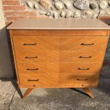 Commode vintage relookée
