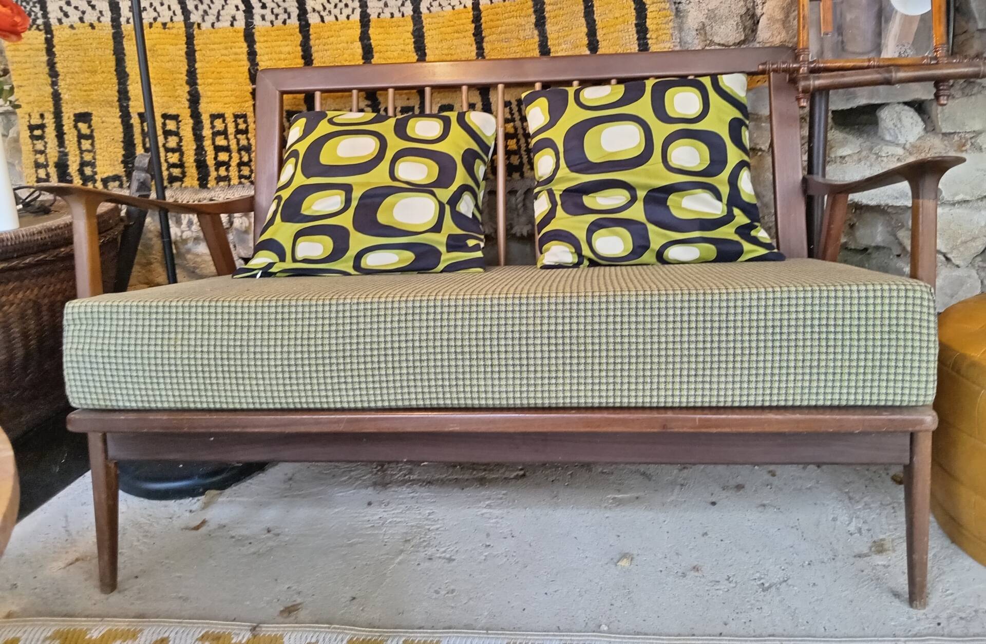 Scandinavian banquette style