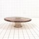 Glass candlestick