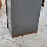 Metal locker cabinet Ronéo 1950 industrial