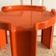 Nesting coffee tables by Giotto Stoppino for Kartell vintage 1970