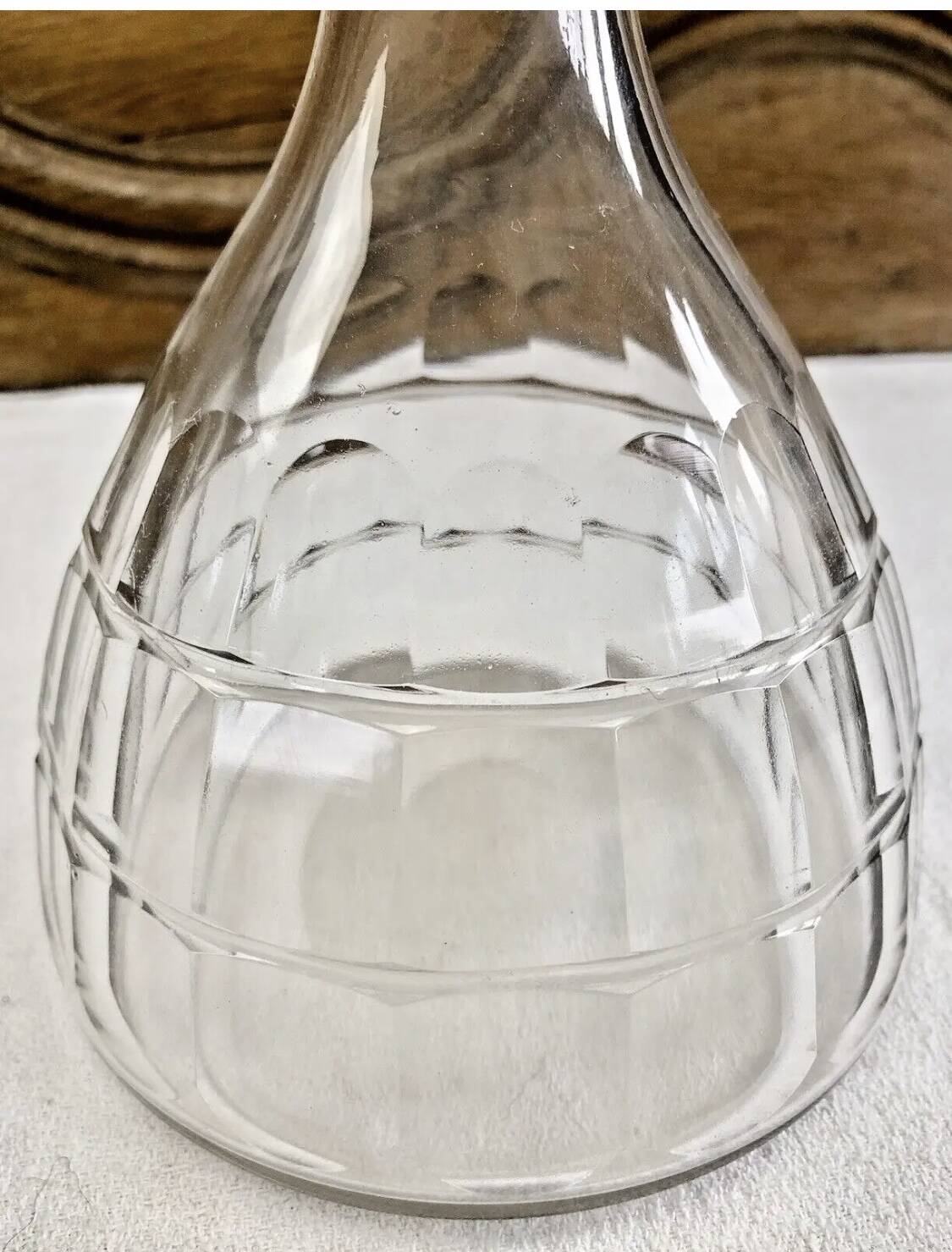 Baccarat crystal carafe, Charmes model