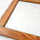French Mirror with Warm Pine Wood Frame, 1900s