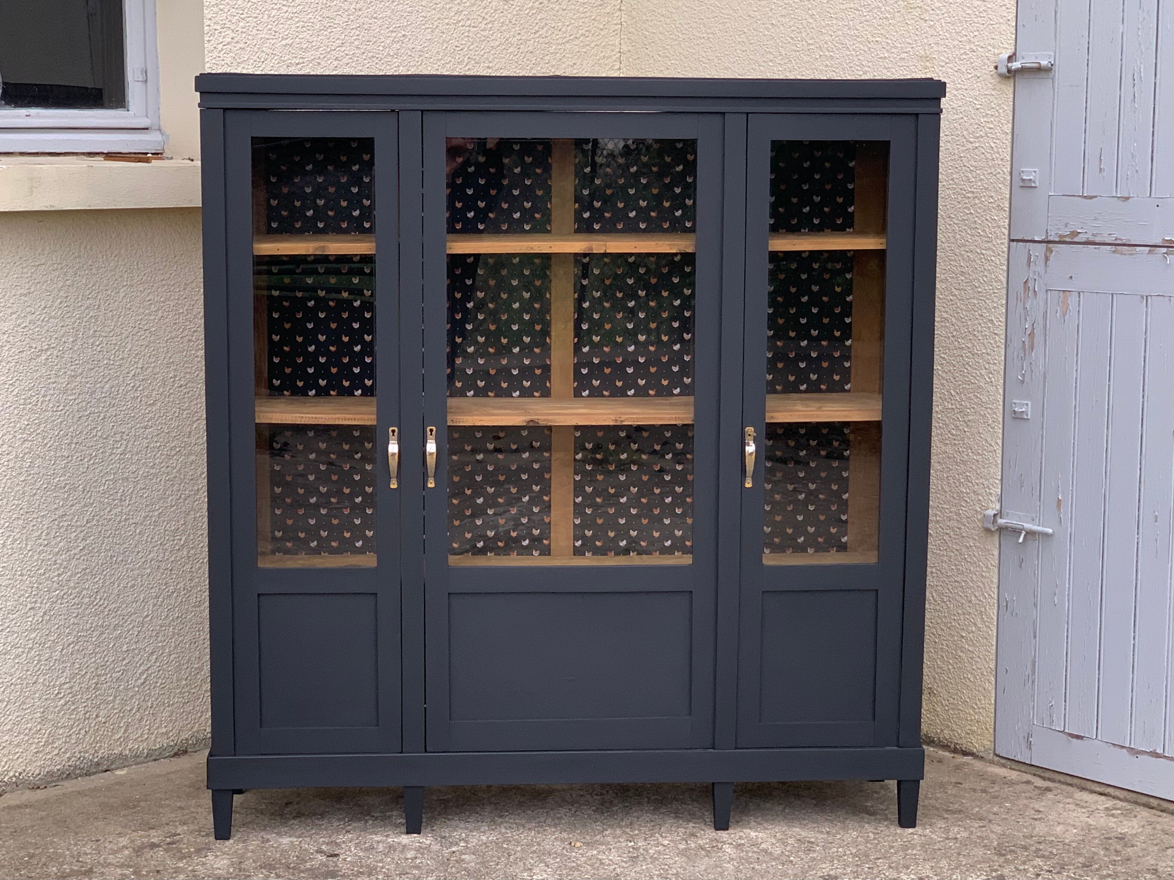 Removable glass cabinet art deco 1930