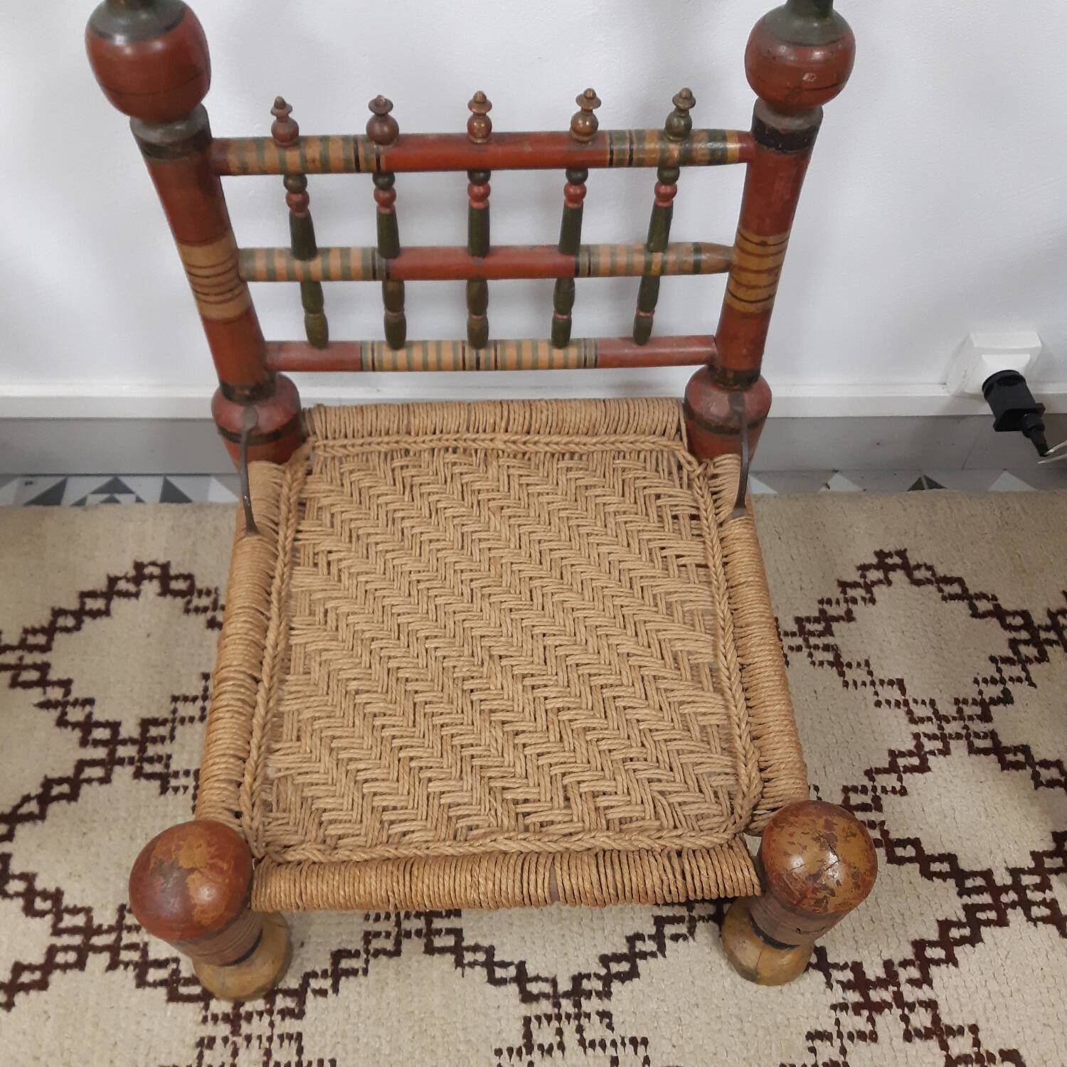 Traditional Indian chair