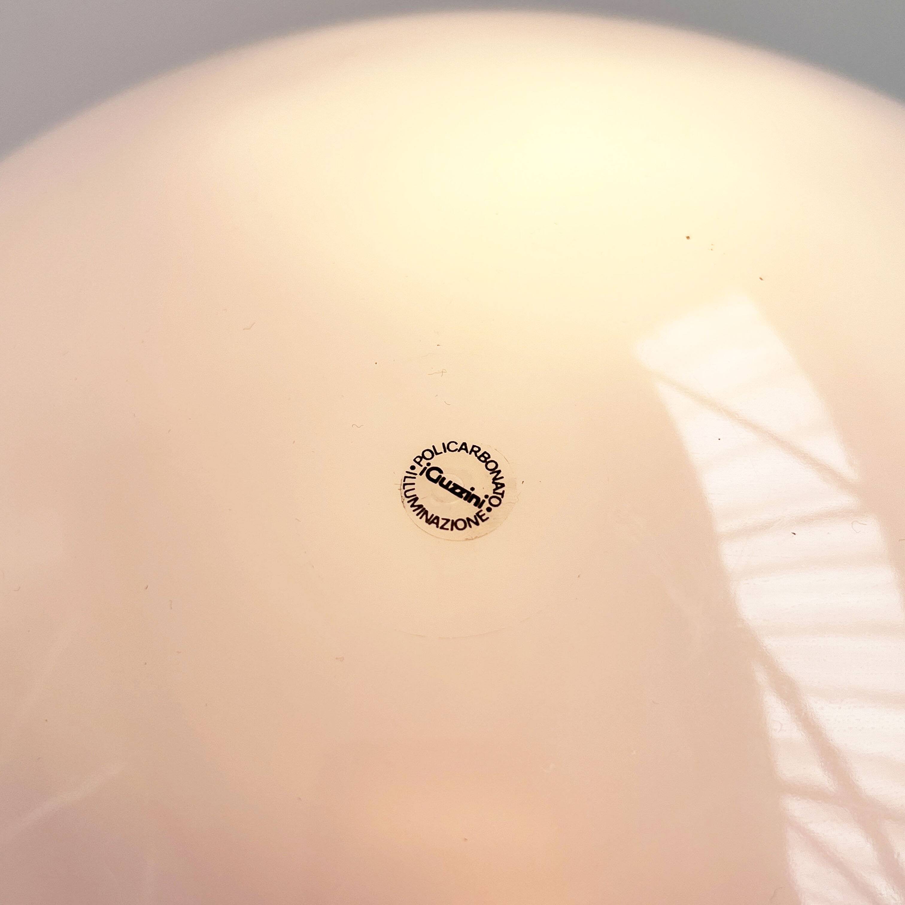 Guzzini Space Age Orange floor lamp, 1970