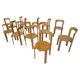 20 Bruno Rey Dining Chairs, 1970s