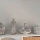 Lot de 4 vases sculpturaux esprit minéral Boho