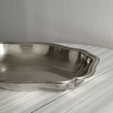 Shiny metal dish