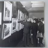Tableau ancien huile sur panneau j.b maurice vecker (1896-1998) petit châte